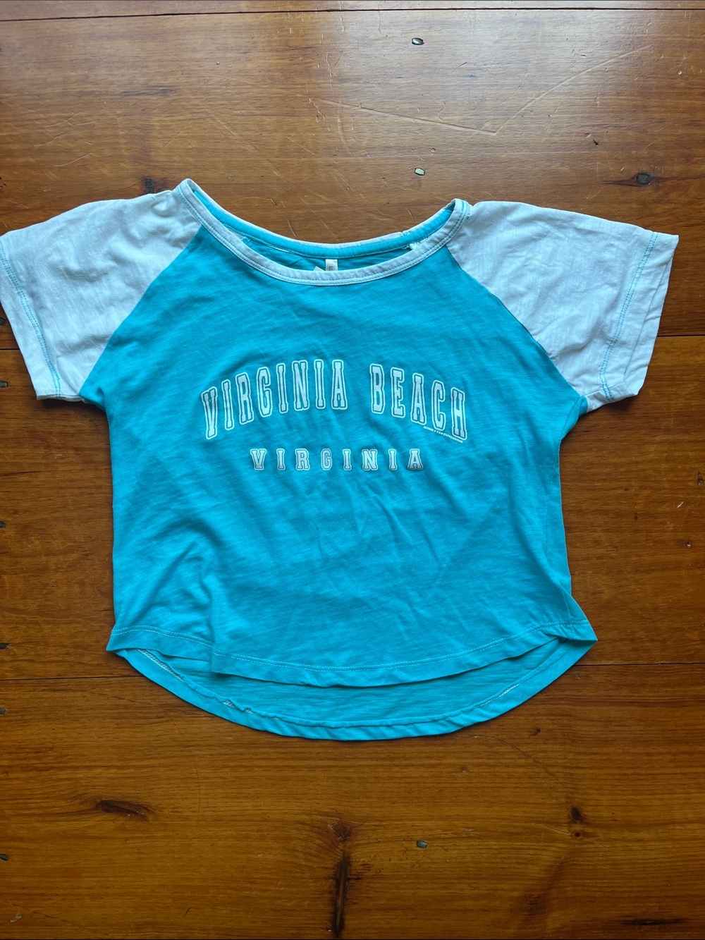 Virginia Beach cropped tee